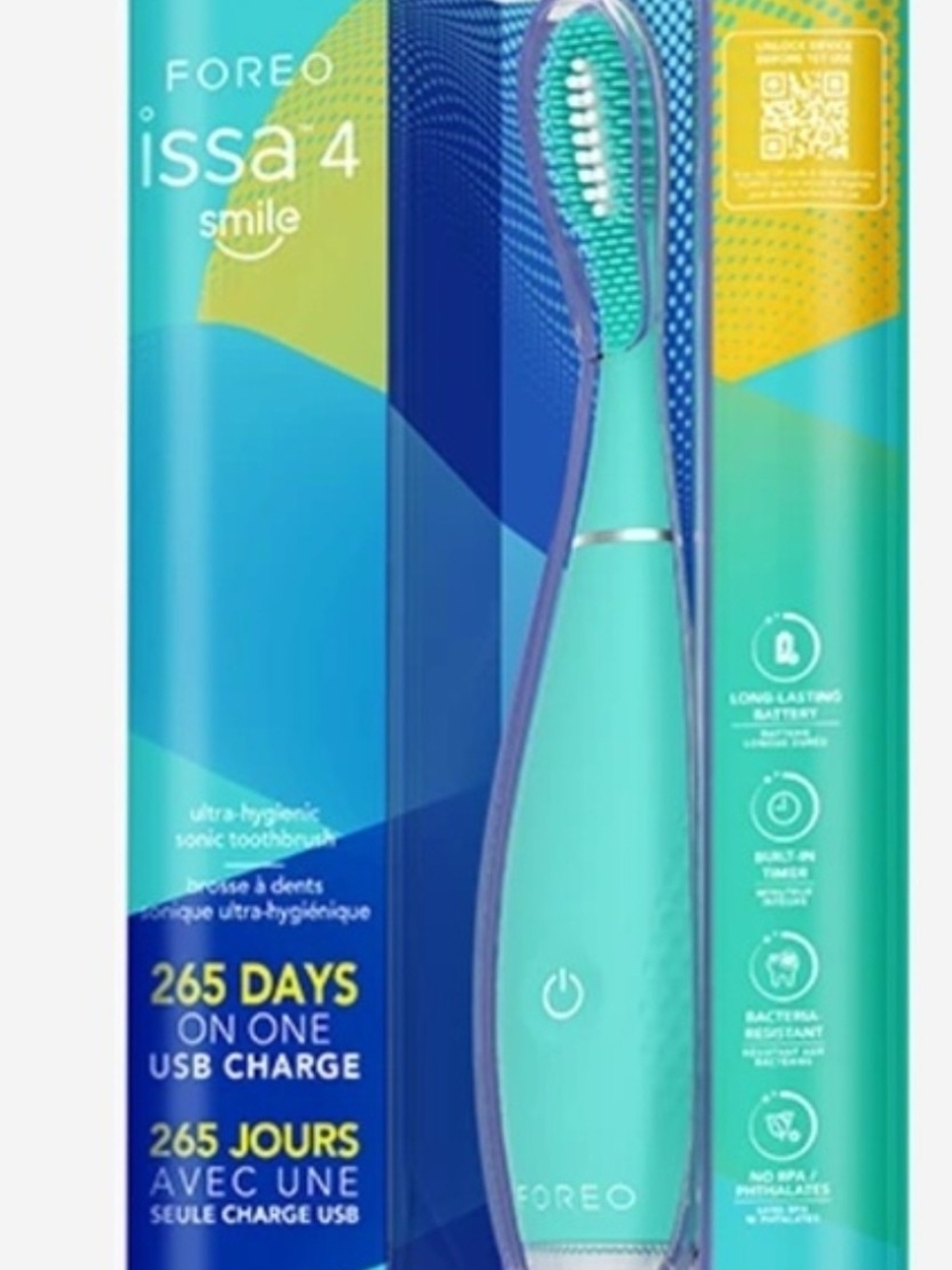 FOREO Issa 4 Smile Sonic Toothbrush Teal